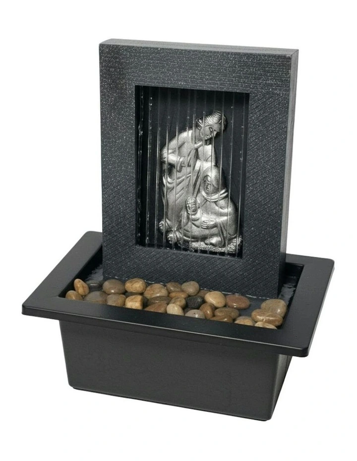 Christ Rain Fountain 21x18x25cm in Multi image 1