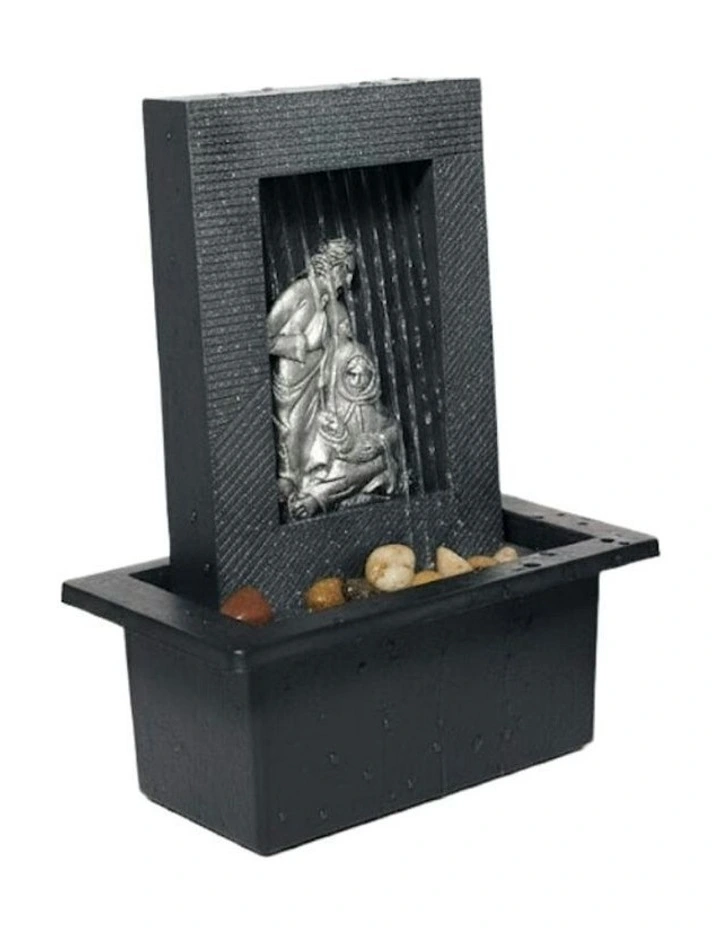 Christ Rain Fountain 21x18x25cm in Multi image 3
