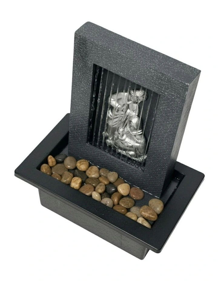 Christ Rain Fountain 21x18x25cm in Multi image 5