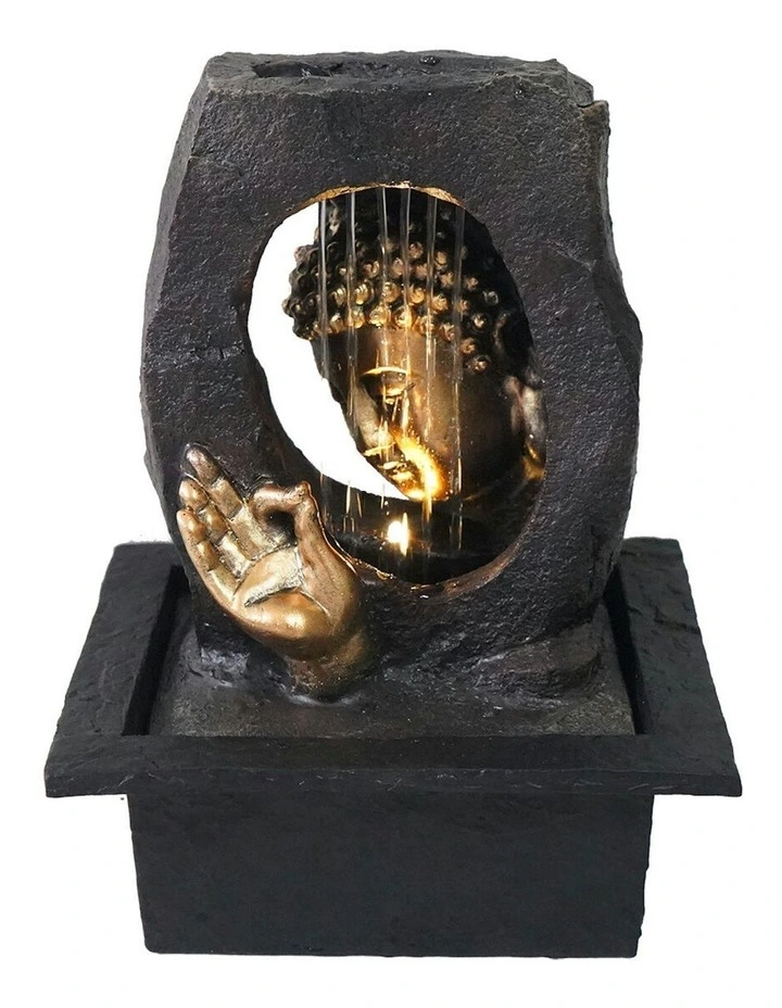 Gilt Raining Buddha 23x20x28cm in Multi image 2