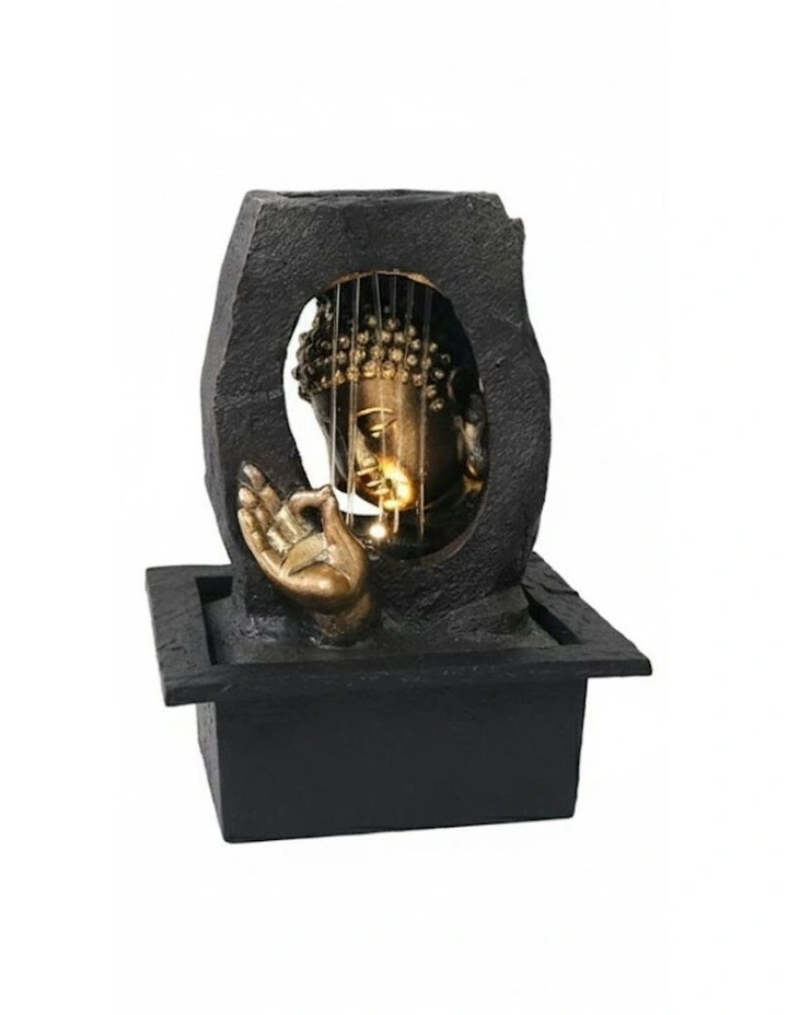 Gilt Raining Buddha 23x20x28cm in Multi image 3