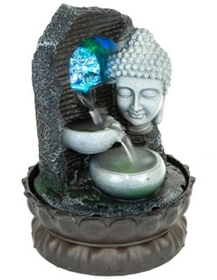 Buddha Drift Fountain 21x21x29cm in Multi