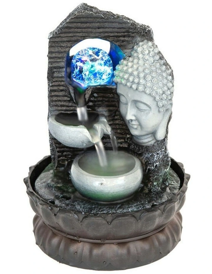 Buddha Drift Fountain 21x21x29cm in Multi image 2