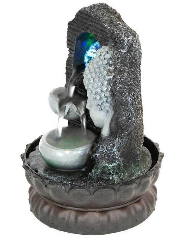 Buddha Drift Fountain 21x21x29cm in Multi image 3