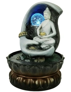 Hand Thai Fountain 21x21x28cm in Multi