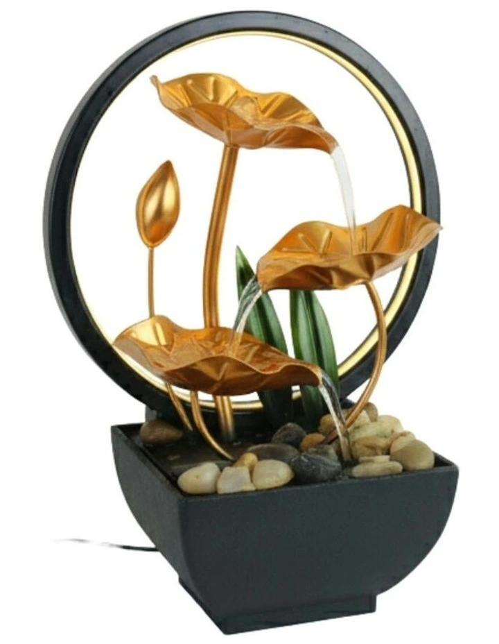 Lotus Aura Fountain 23x14x27cm in Multi image 4