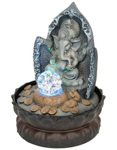 Ganesha Drift 21x21x29cm in Multi