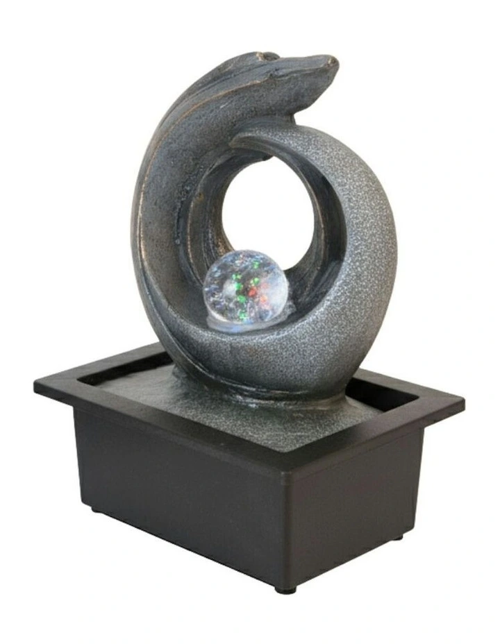 Spiral Art Fountain 21x19x27cm in Multi image 1