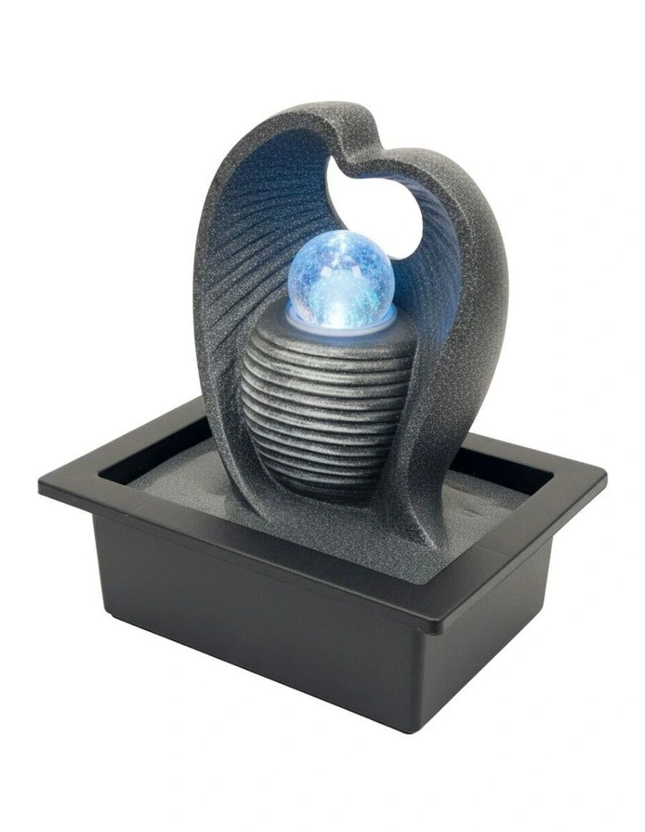 Water Love Heart Fountain 23x18x26cm in Multi image 1