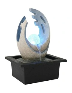 Curl Art Fountain 21x19x29cm in Multi