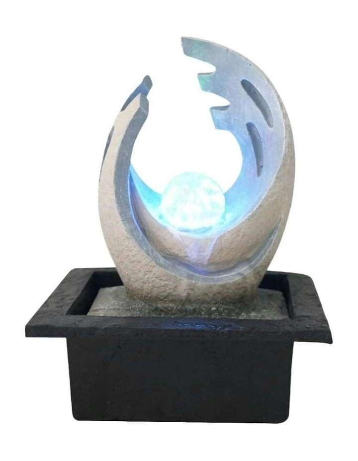 Curl Art Fountain 21x19x29cm in Multi image 2