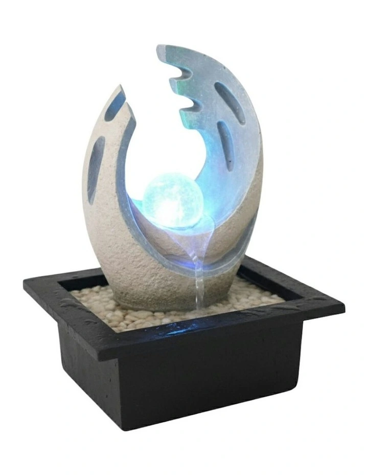 Curl Art Fountain 21x19x29cm in Multi image 3