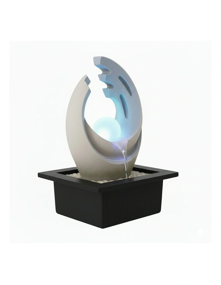 Curl Art Fountain 21x19x29cm in Multi image 4