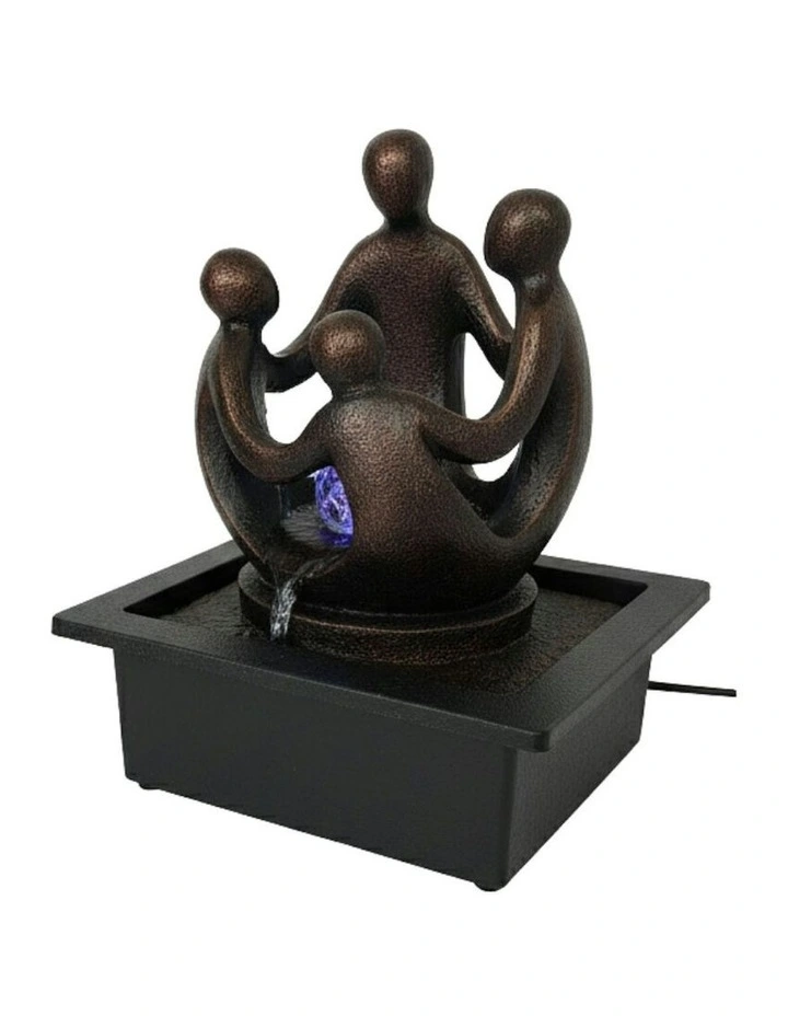 Family Bliss Fountain 23x18x28cm in Multi image 1