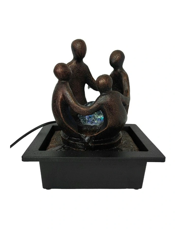 Family Bliss Fountain 23x18x28cm in Multi image 2