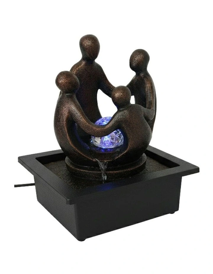 Family Bliss Fountain 23x18x28cm in Multi image 3