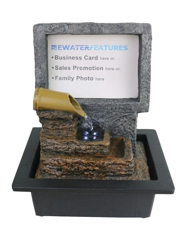 Water Frame Fountain 23x18x27cm in Multi image 2