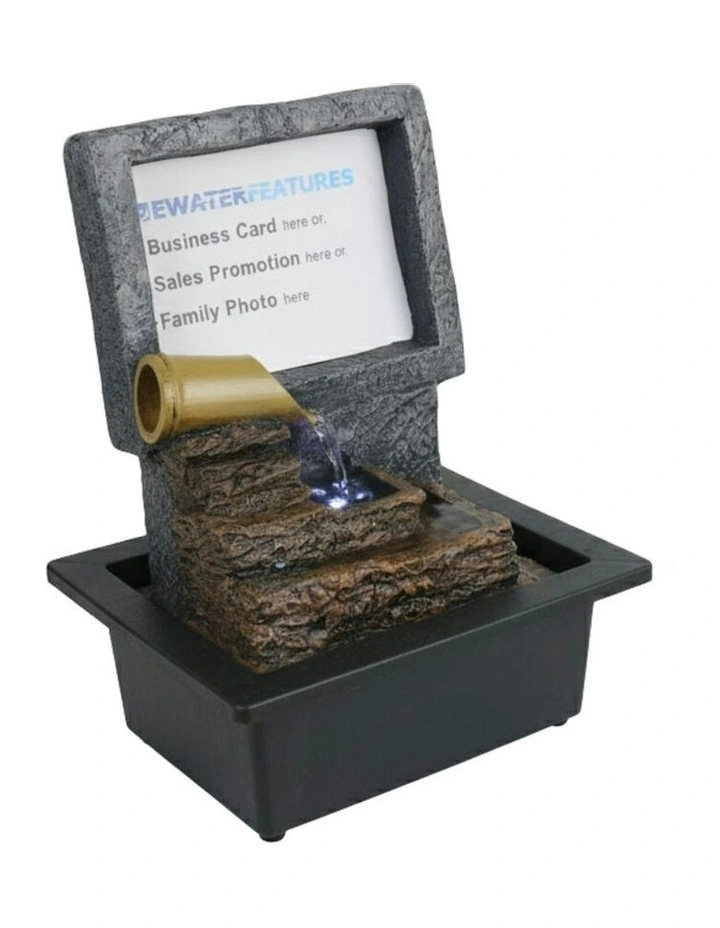 Water Frame Fountain 23x18x27cm in Multi image 3