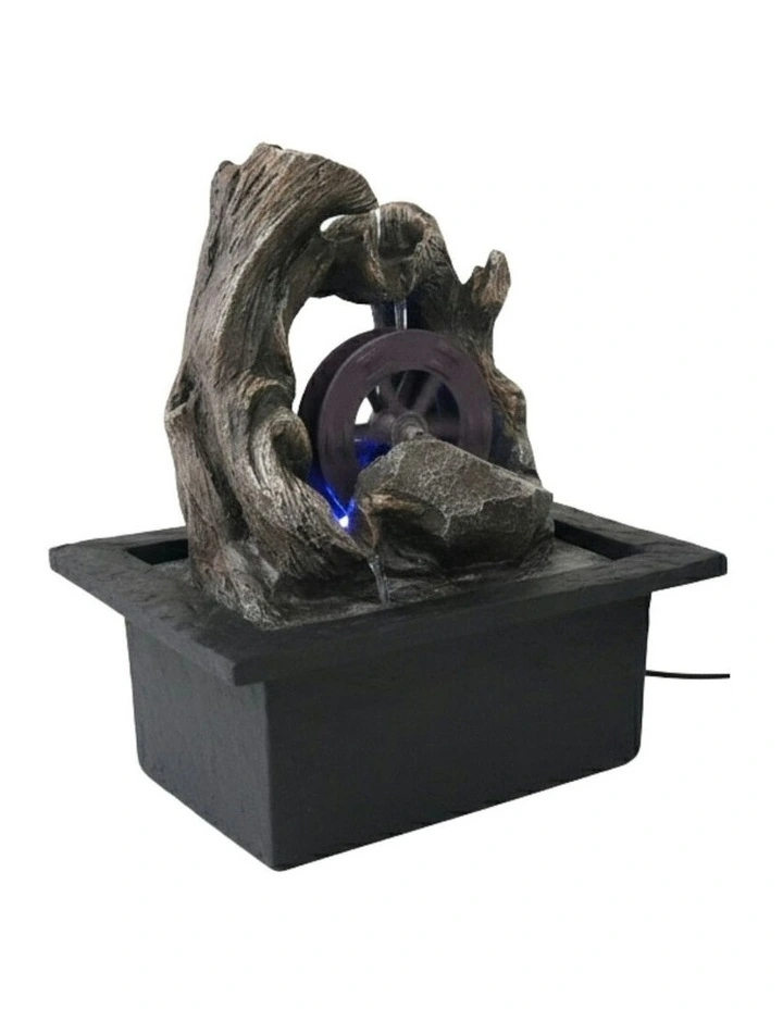 Water Mill Fountain 23x20x28cm in Multi image 3