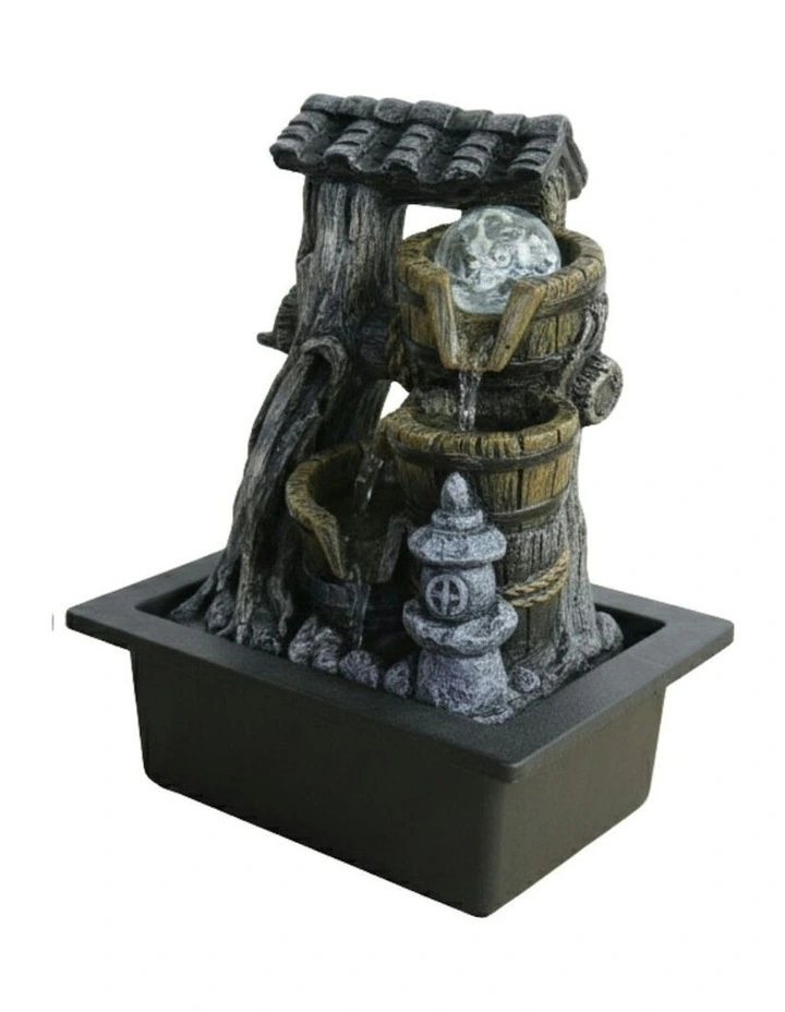 Fortune Well Fountain 23x18x27cm in Multi image 1