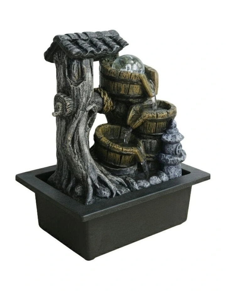 Fortune Well Fountain 23x18x27cm in Multi image 3
