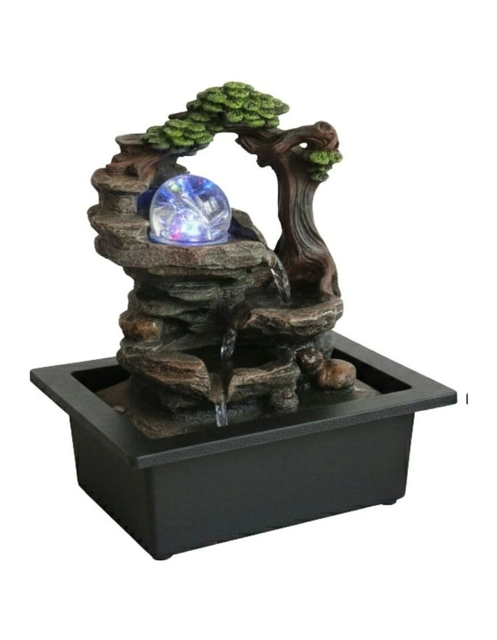Stony Tree Fountain 23x18x26cm in Multi image 3