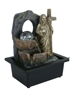Son Of God Fountain 24x18x27cm in Multi