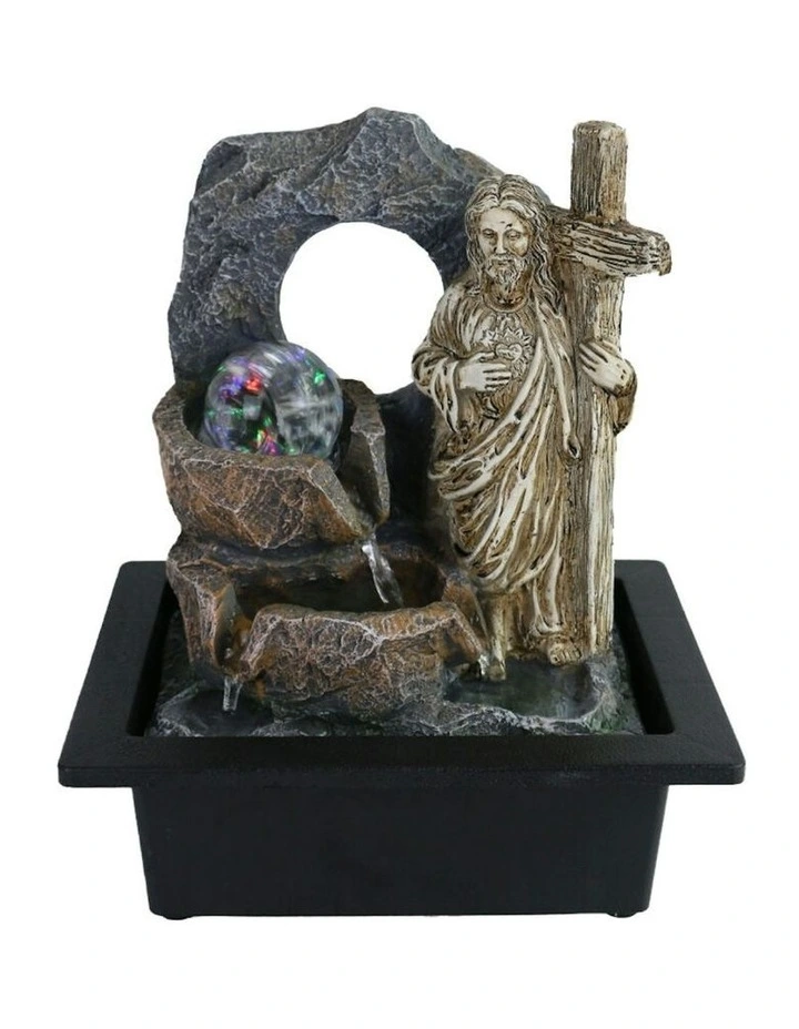Son Of God Fountain 24x18x27cm in Multi image 2