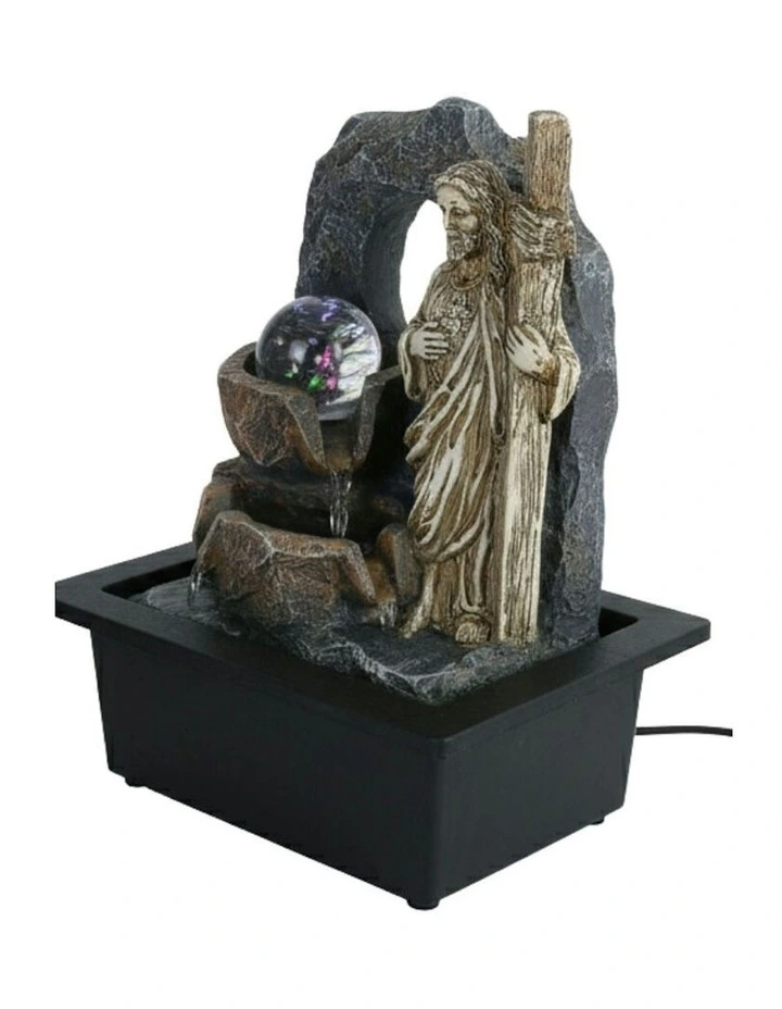 Son Of God Fountain 24x18x27cm in Multi image 3
