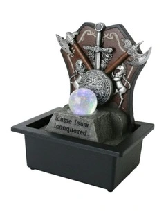 Conqueror Fountain 23x18x27cm in Multi