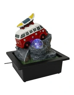 Kombi Trip Fountain 23x18x28cm in Multi