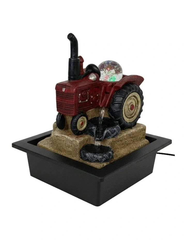 Tractor Day Fountain 23x18x28cm in Multi image 1