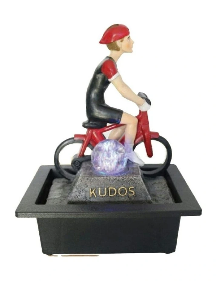 Cycling Passion Fountain 23x18x30cm in Multi image 2
