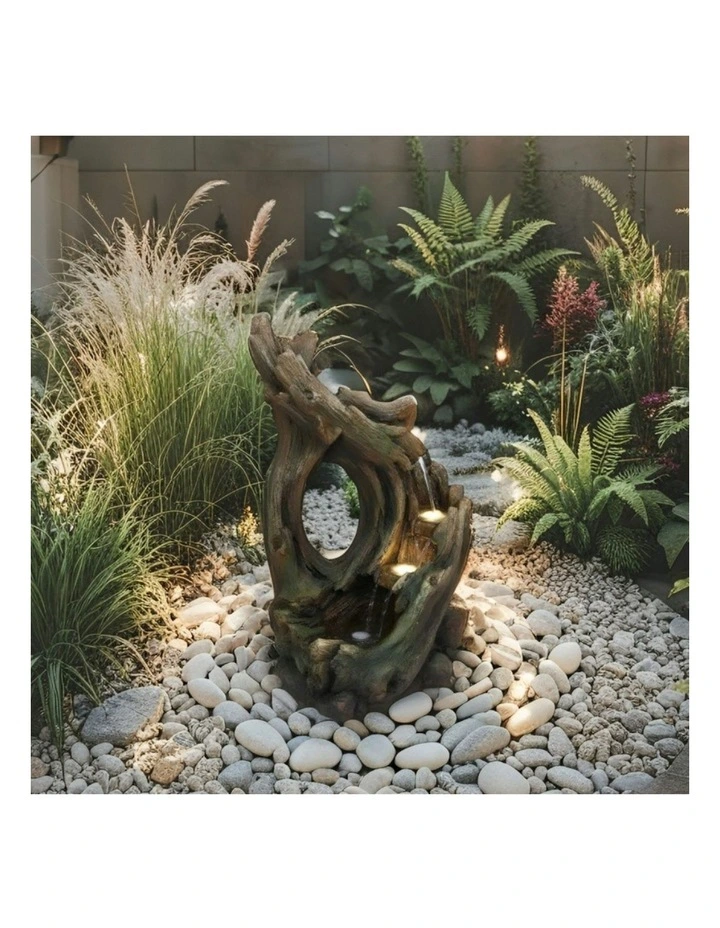 Forest Trunk Fountain 62x40x100cm in Multi image 1