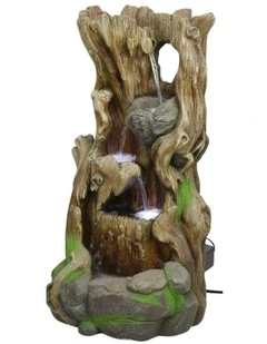Natural Oldwood Fountain 56x41x102cm in Multi