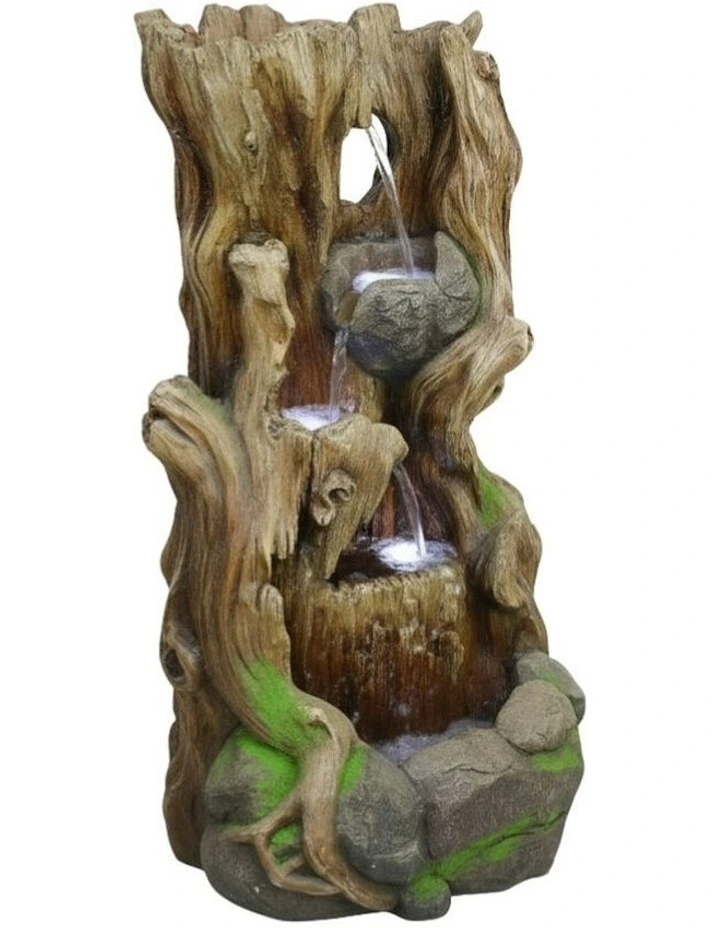 Natural Oldwood Fountain 56x41x102cm in Multi image 4