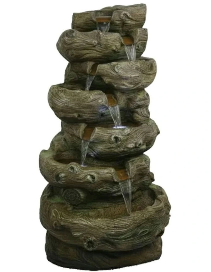 Natural Driftwood Fountain 57x50x94cm in Green image 1