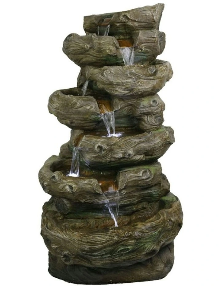 Natural Driftwood Fountain 57x50x94cm in Green image 2
