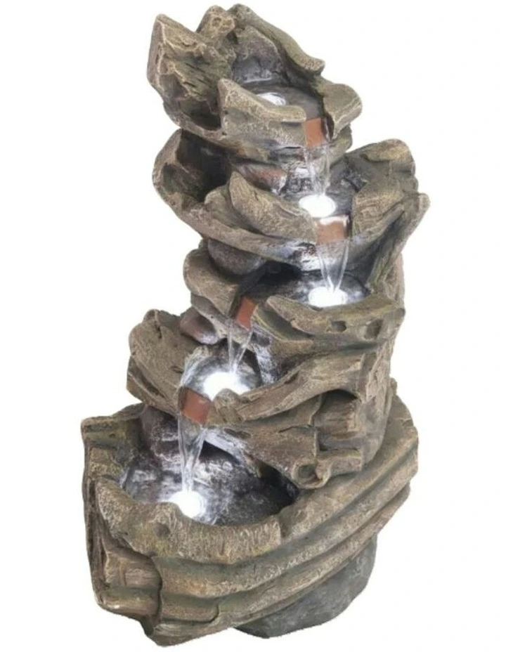 Colossal Driftwood Fountain 72x56x120cm in Brown image 1