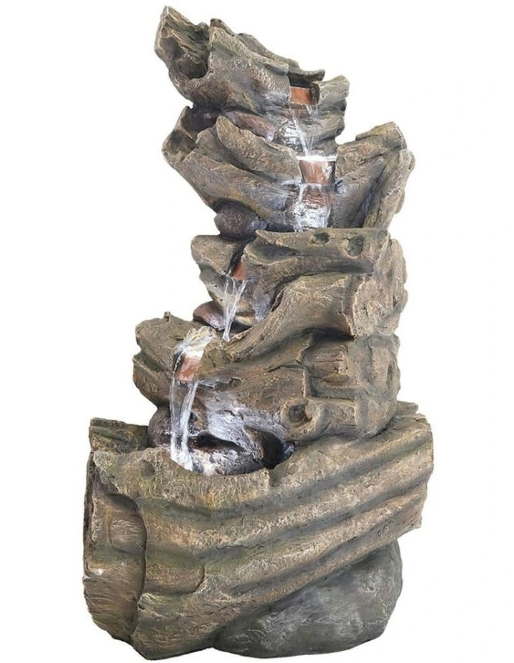 Colossal Driftwood Fountain 72x56x120cm in Brown image 2