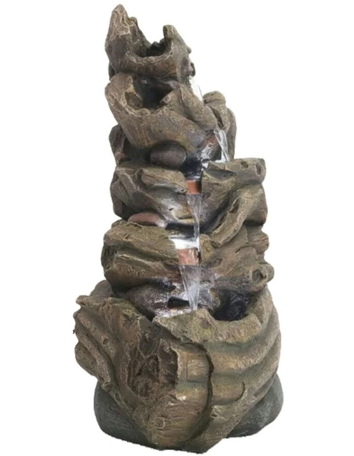 Colossal Driftwood Fountain 72x56x120cm in Brown image 3