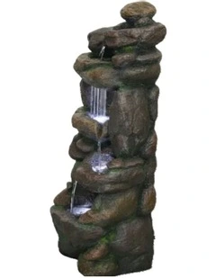 Raining Ridge Fountain 46x36x100cm in Brown