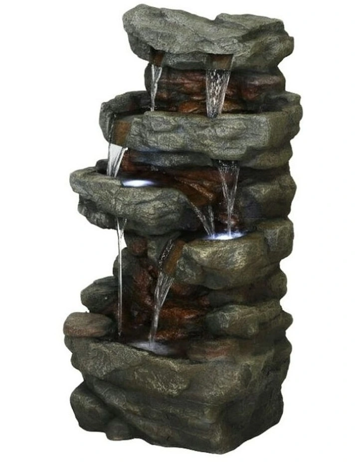 Rockflow Harmony Fountain 54x43x100cm in Grey image 1