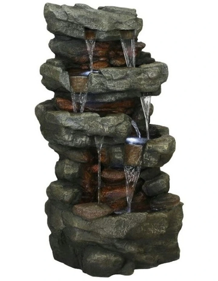 Rockflow Harmony Fountain 54x43x100cm in Grey image 3