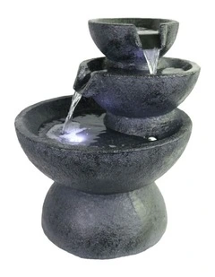 Contempo Fountain 45x45x50cm in Black