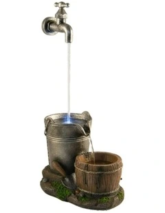 Illusion Tap Fountain 26x14x45cm in Multi
