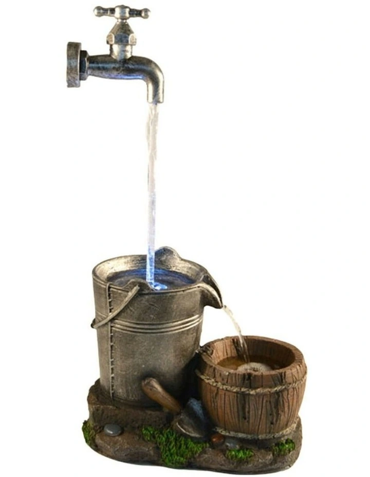 Illusion Tap Fountain 26x14x45cm in Multi image 2