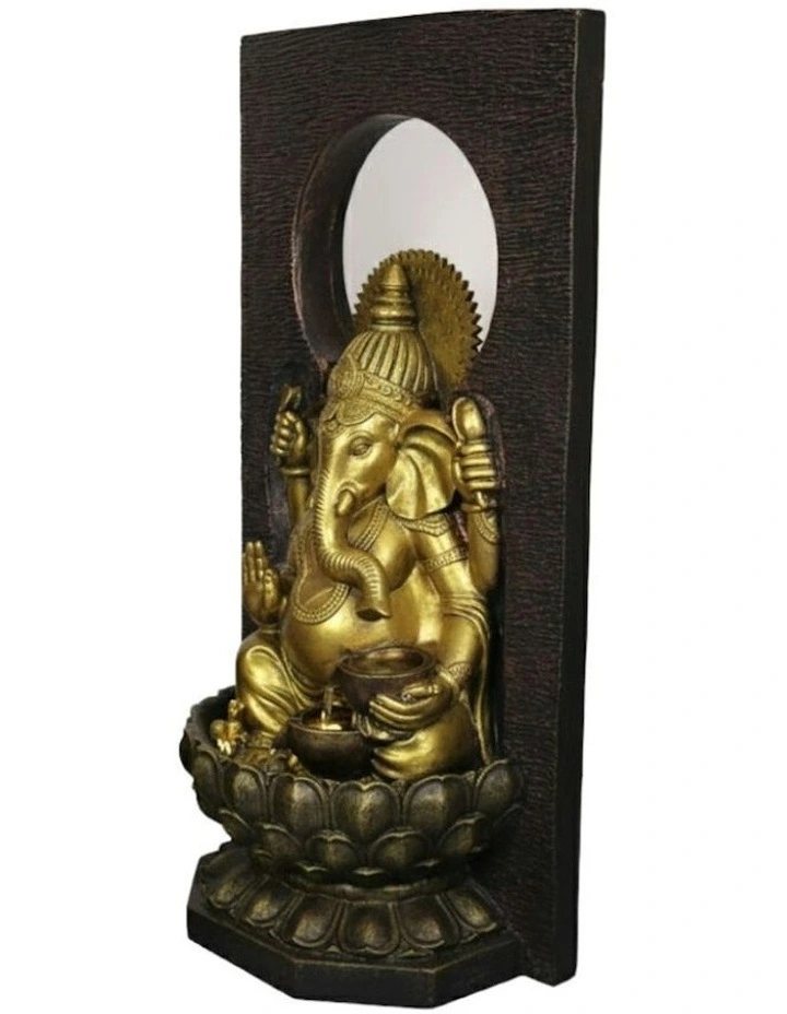 Radiant Ganesha Fountain 76x46x148cm in Multi image 1