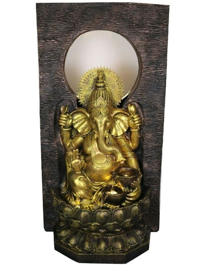 Radiant Ganesha Fountain 76x46x148cm in Multi image 2