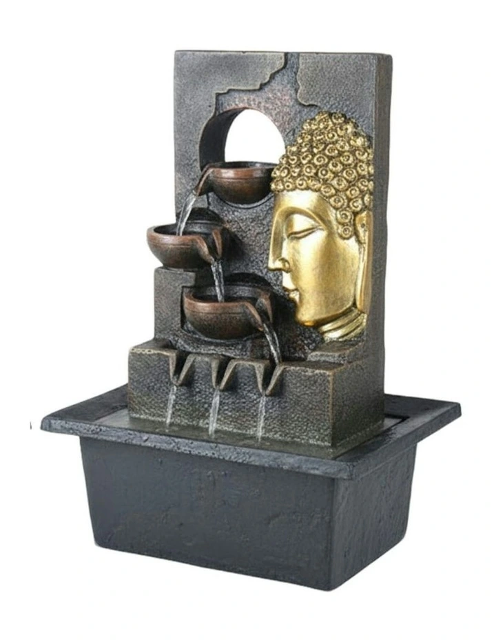 Terracotta Buddha 30x24x40cm in Multi image 1